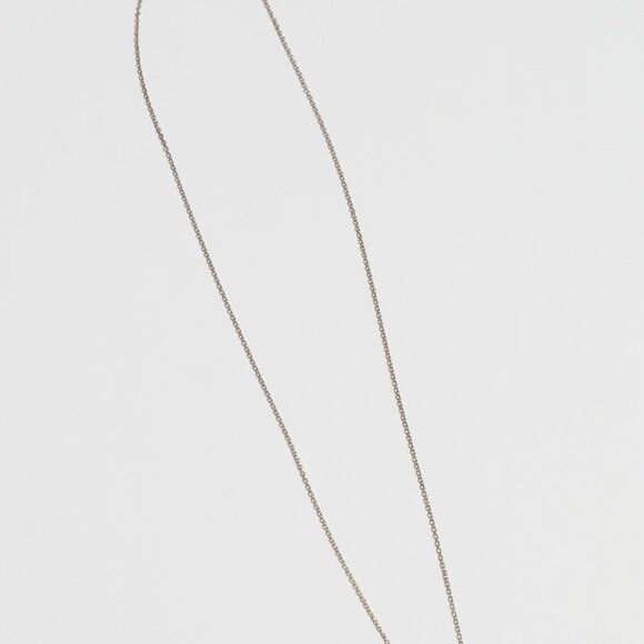 Authentic Preowned Tiffany & Co. Silver Bean Necklace (Small) - Picture 8 of 8